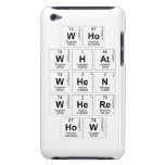 Who
 WHat
 When
 Where
 How  iPod Touch Cases