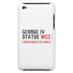 george iv statue  iPod Touch Cases