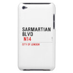 sarmartian blvd   iPod Touch Cases