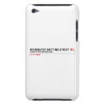Designated Shitting Street  iPod Touch Cases