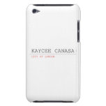 kaycee canasa  iPod Touch Cases