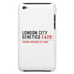 LONDON city genetics  iPod Touch Cases