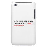18th Giuseppe B-Day OXFORD STREET  iPod Touch Cases