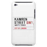 Kamren  Street  iPod Touch Cases