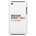 Obsidian Street  iPod Touch Cases