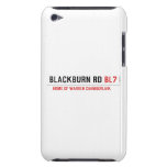 Blackburn Rd  iPod Touch Cases