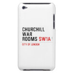 Churchill war rooms  iPod Touch Cases