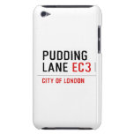 PUDDING LANE  iPod Touch Cases