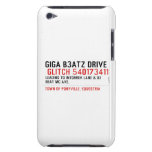 Giga B3atz Drive   iPod Touch Cases