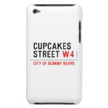 cupcakes Street  iPod Touch Cases