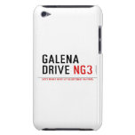 galena drive  iPod Touch Cases