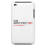 221B BAKER STREET  iPod Touch Cases
