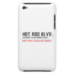 Hot Rod Blvd  iPod Touch Cases