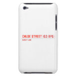 chloe Street  iPod Touch Cases