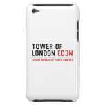 tower of london  iPod Touch Cases