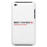 MOUNT VIEW ROAD  iPod Touch Cases