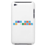 Feliz dia 
 do Quimico  iPod Touch Cases
