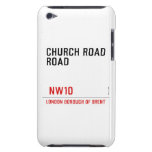 CHURCH ROAD ROAD      iPod Touch Cases