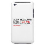 Aleia Mccalman Street  iPod Touch Cases
