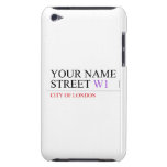 Your Name Street  iPod Touch Cases