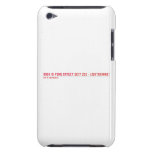 Rosh Is Peng Street  iPod Touch Cases