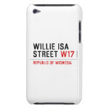 willie isa Street  iPod Touch Cases