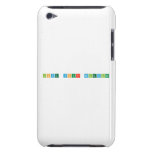 Love your molecules  iPod Touch Cases