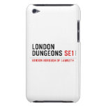 london dungeons  iPod Touch Cases