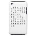 ABCDEFGH
 IJKLMNDO
 PQRSTUV
 WXYZM 
 NC ARATAS
 BEBACACLCECU
 ESFRGAGEINLILA
 MONINOPARARUSE
 SITA
   iPod Touch Cases