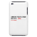 London Youth Choir Big Give   iPod Touch Cases