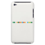the periodic table  iPod Touch Cases