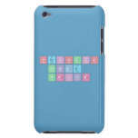 Periodic
 Table
 Writer  iPod Touch Cases