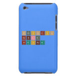 Periodic
 Table
 Writer  iPod Touch Cases