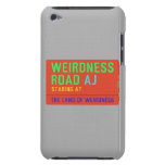 Weirdness Road  iPod Touch Cases