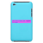 One Direction Lane   iPod Touch Cases