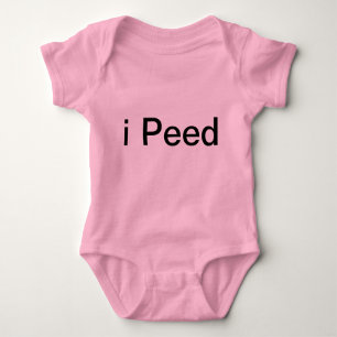 iPOOD and iPEED BOY GIRL BABY Baby Bodysuit