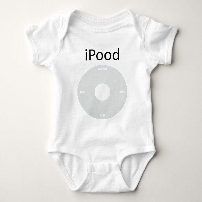 ipood baby baby bodysuit (Front)