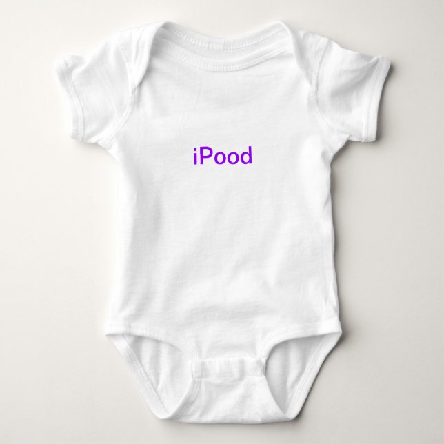 iPood baby Baby Bodysuit (Front)
