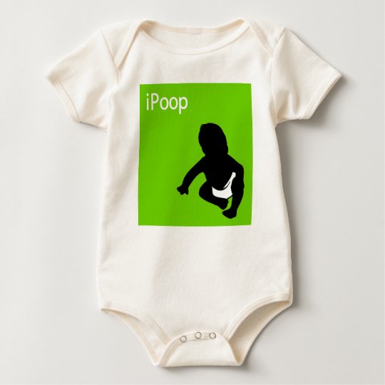 iPoop baby Baby Bodysuit
