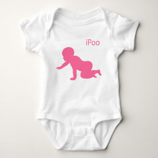 ipooPink Baby Bodysuit
