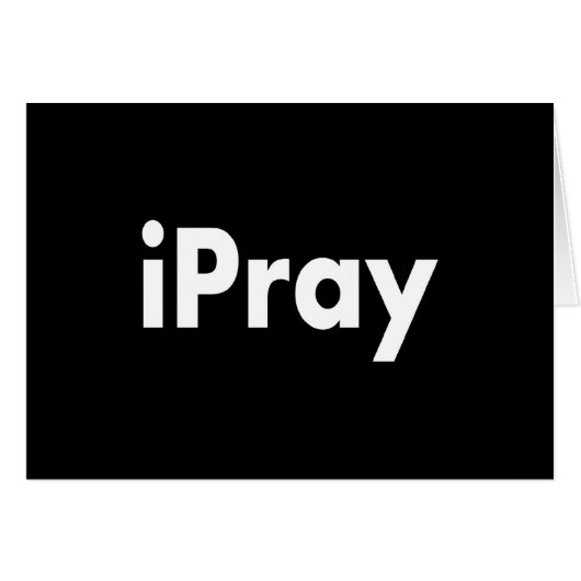iPRAY (Front Horizontal)