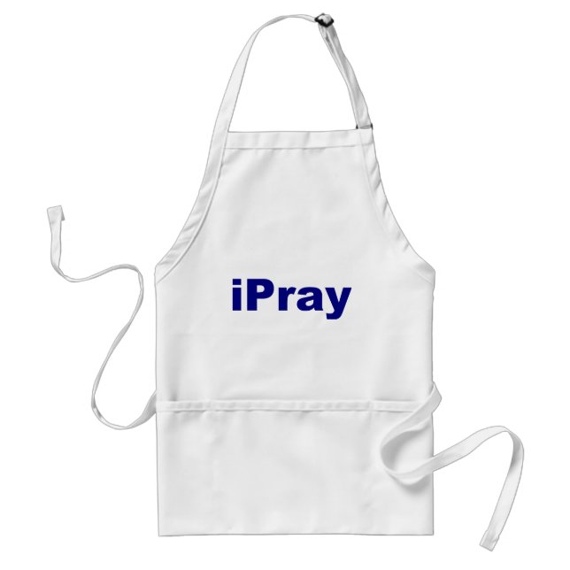 iPray Adult Apron (Front)
