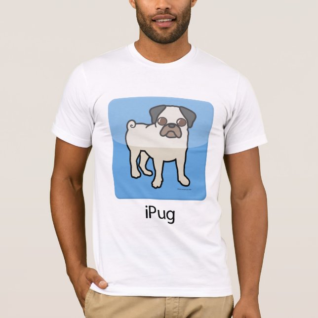 iPug - Fawn T-Shirt (Front)