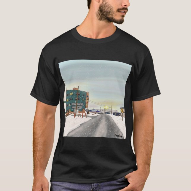 Iqaluit Street View T-Shirt (Front)