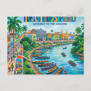 Iquitos, Peru Postcard