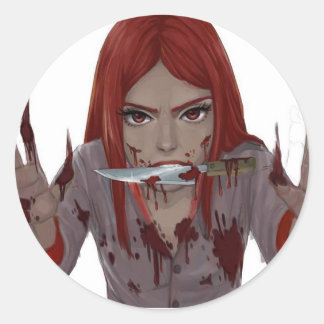 Ira Classic Round Sticker