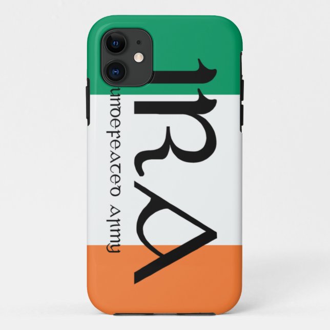 IRA Irish Republican IPhone case (Back)