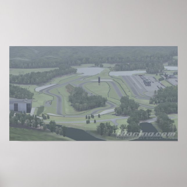 iRacing Barber Motorsports Park Poster (Front)