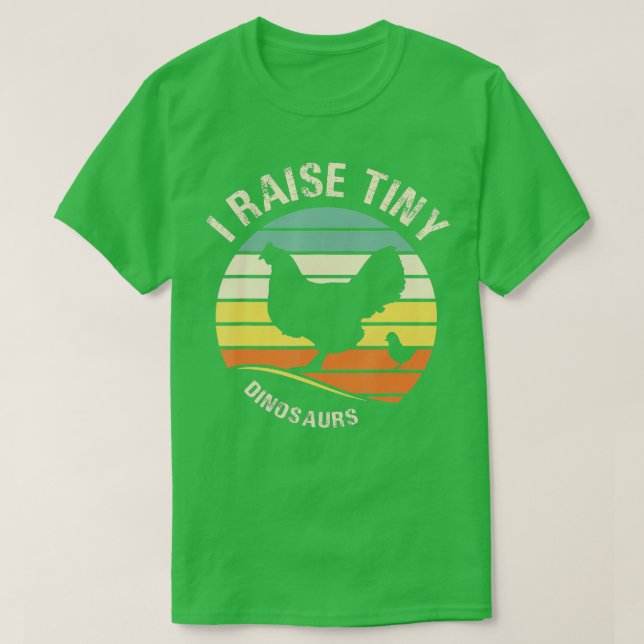 Iraise tiny dinosaurschicken funny gift for women  T-Shirt (Design Front)