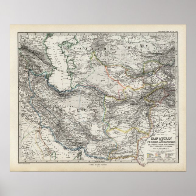 Iran Afghanistan Pakistan Poster (Front)